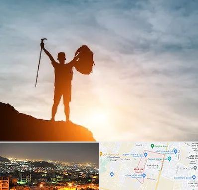 فروشگاه لوازم کوهنوردی در مارلیک کرج