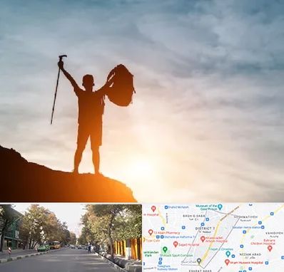 فروشگاه لوازم کوهنوردی در شریعتی 