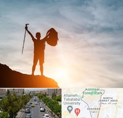 فروشگاه لوازم کوهنوردی در شهران 