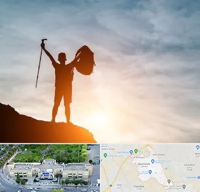 فروشگاه لوازم کوهنوردی در نسیم شهر