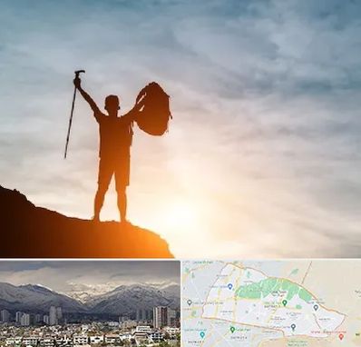 فروشگاه لوازم کوهنوردی در منطقه 4 تهران 