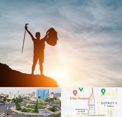 فروشگاه لوازم کوهنوردی در ونک 