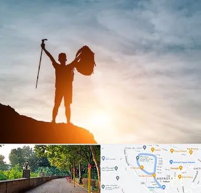 فروشگاه لوازم کوهنوردی در بلوار گیلان رشت