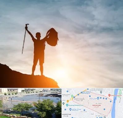 فروشگاه لوازم کوهنوردی در گلستان اهواز