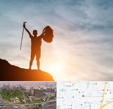 فروشگاه لوازم کوهنوردی در آیت الله کاشانی 