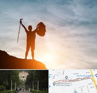 فروشگاه لوازم کوهنوردی در بلوار معلم رشت 