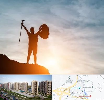 فروشگاه لوازم کوهنوردی در المپیک 