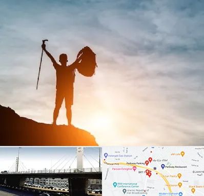 فروشگاه لوازم کوهنوردی در پارک وی 