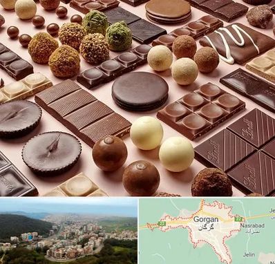 فروشگاه شکلات در گرگان