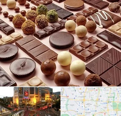 فروشگاه شکلات در جنت آباد تهران 