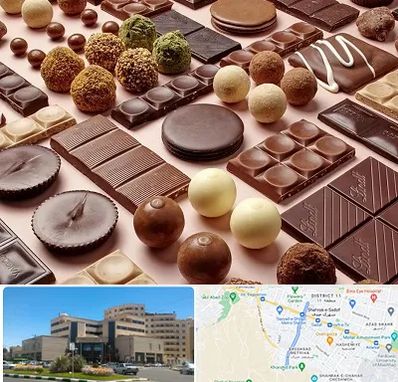 فروشگاه شکلات در صیاد شیرازی مشهد