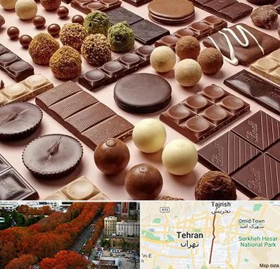 فروشگاه شکلات در ولیعصر 