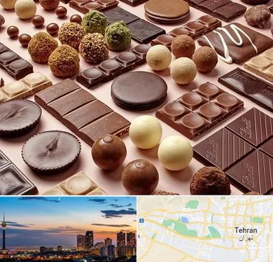 فروشگاه شکلات در غرب تهران 