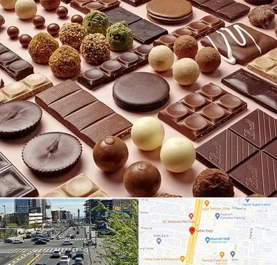 فروشگاه شکلات در ستاری 