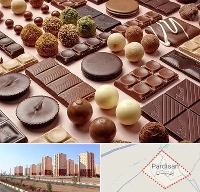 فروشگاه شکلات در پردیسان قم