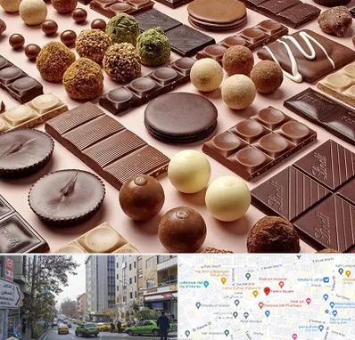 فروشگاه شکلات در فاطمی 