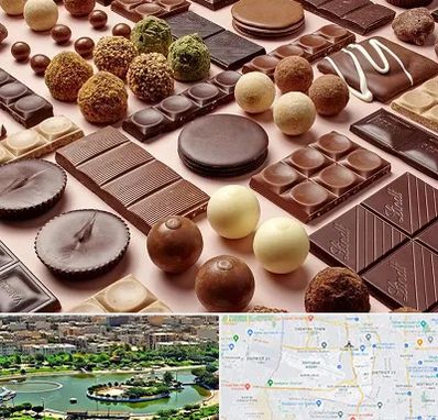فروشگاه شکلات در منطقه 9 تهران 