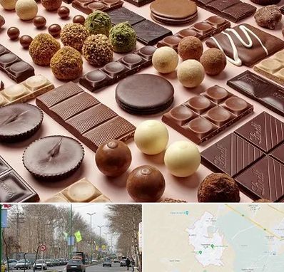 فروشگاه شکلات در نظرآباد کرج 