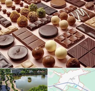 فروشگاه شکلات در لنگرود