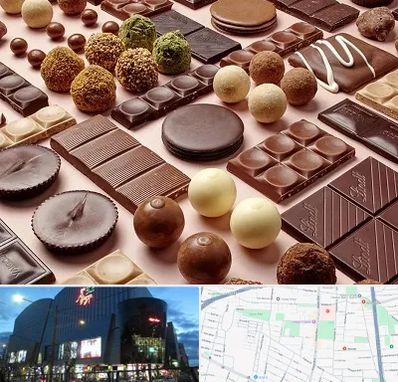 فروشگاه شکلات در بلوار اباذر