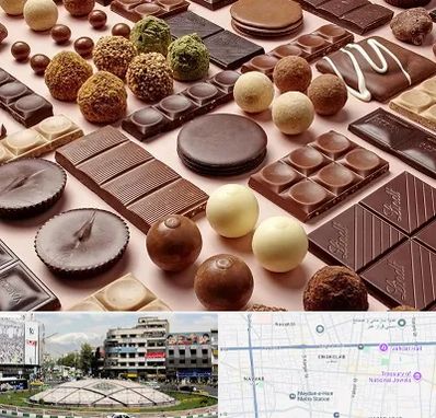 فروشگاه شکلات در مرکز تهران