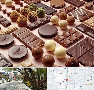 فروشگاه شکلات در خیابان توحید اصفهان