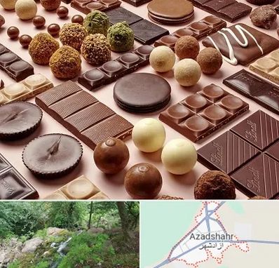 فروشگاه شکلات در آزادشهر