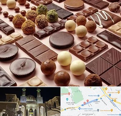 فروشگاه شکلات در زرگری شیراز