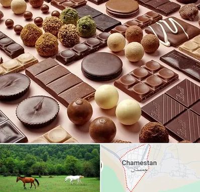 فروشگاه شکلات در چمستان