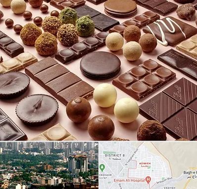 فروشگاه شکلات در عظیمیه کرج 