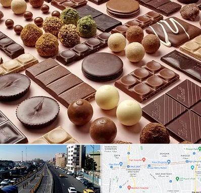 فروشگاه شکلات در پیروزی 