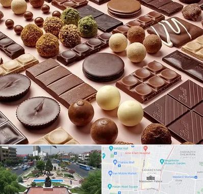 فروشگاه شکلات در بهارستان 