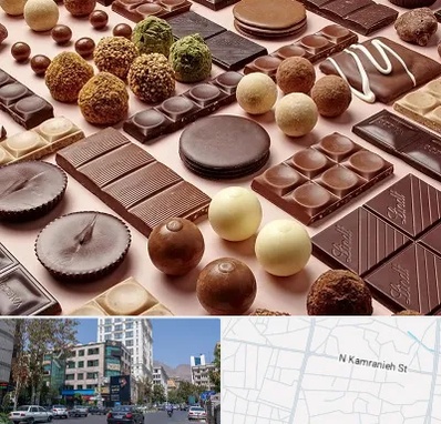 فروشگاه شکلات در کامرانیه