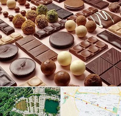 فروشگاه شکلات در وکیل آباد مشهد