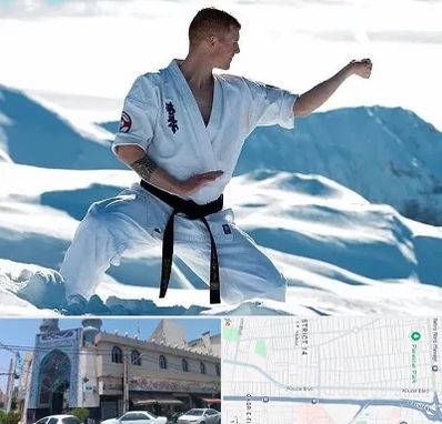 باشگاه کیوکوشین در بلوار ابوذر