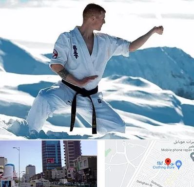 باشگاه کیوکوشین در چهارراه طالقانی کرج