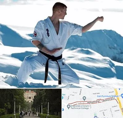 باشگاه کیوکوشین در بلوار معلم رشت 