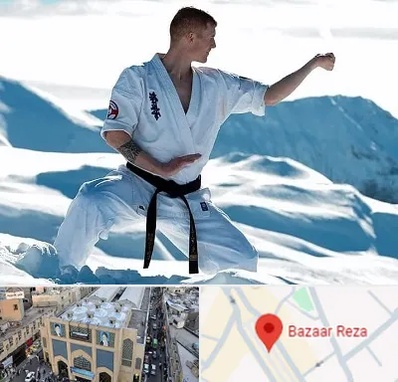 باشگاه کیوکوشین در بازار رضا مشهد