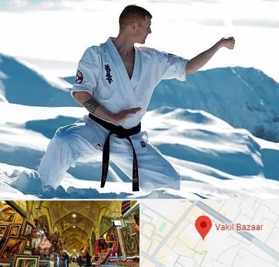 باشگاه کیوکوشین در بازار وکیل شیراز