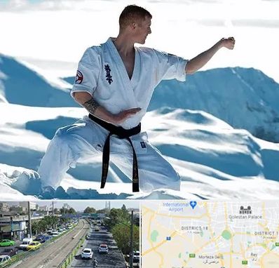 باشگاه کیوکوشین در جنوب تهران 