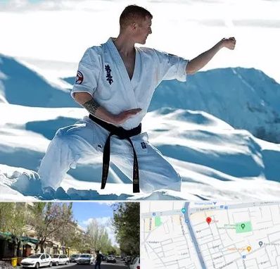 باشگاه کیوکوشین در کوی فیروز تبریز