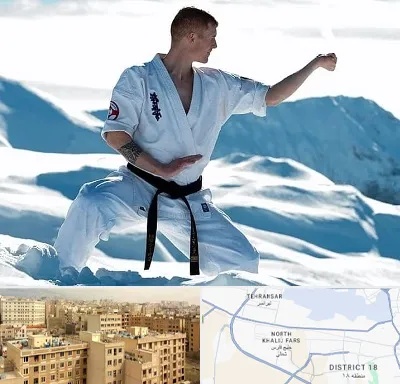 باشگاه کیوکوشین در جنوب غرب تهران