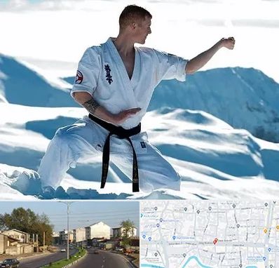 باشگاه کیوکوشین در ضیابری رشت