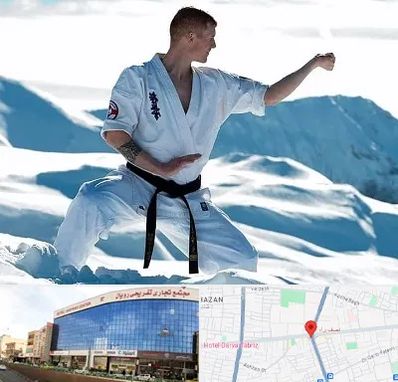 باشگاه کیوکوشین در نصف راه تبریز