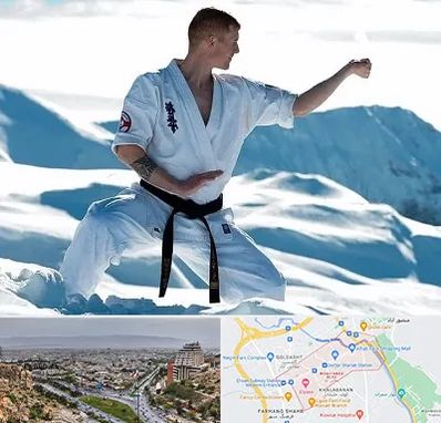 باشگاه کیوکوشین در معالی آباد شیراز