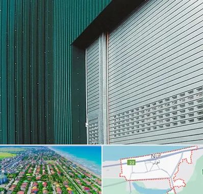 کرکره مغازه در نور