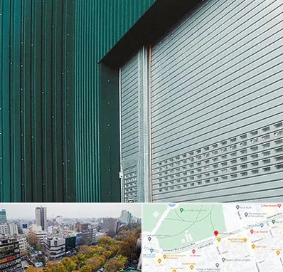 کرکره مغازه در بلوار کشاورز 