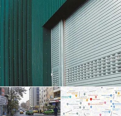 کرکره مغازه در فاطمی 