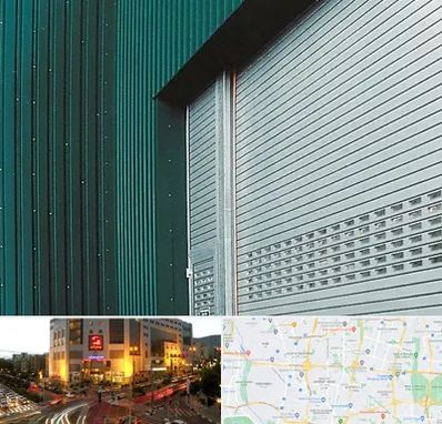 کرکره مغازه در جنت آباد تهران 