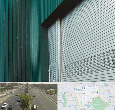 کرکره مغازه در منطقه 17 تهران 